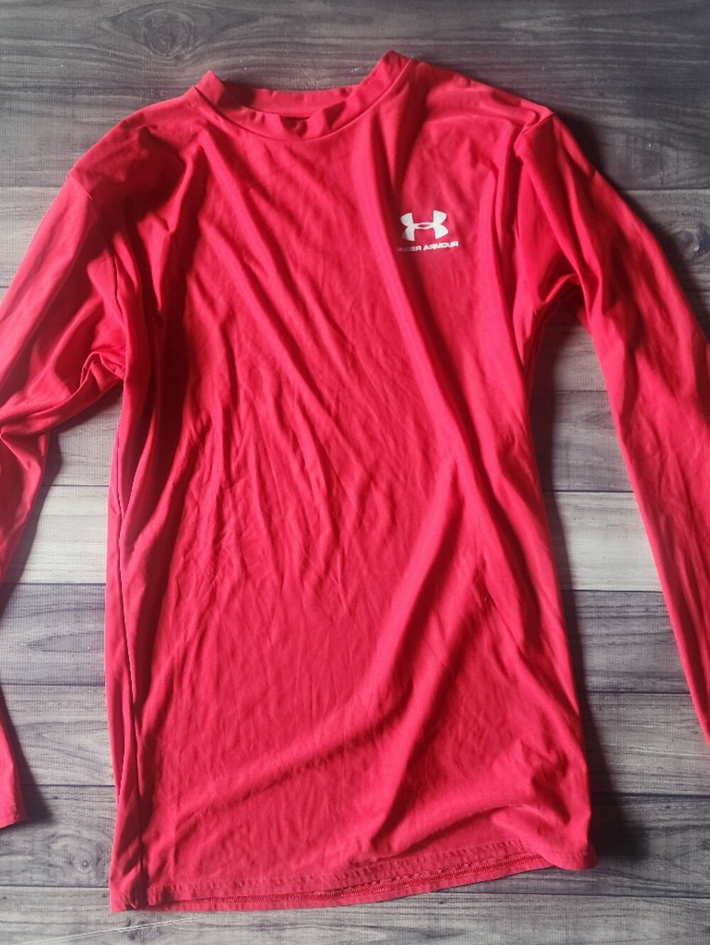 Under Armour Men’s Long Sleeve Performance Top - Red